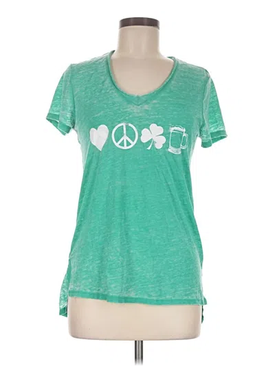 Pre-owned Grayson Threads Short Sleeve T-shirt In Green