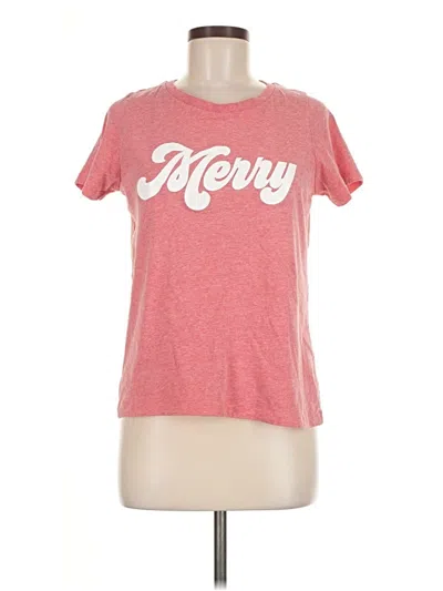 Pre-owned Grayson Threads Short Sleeve T-shirt In Red