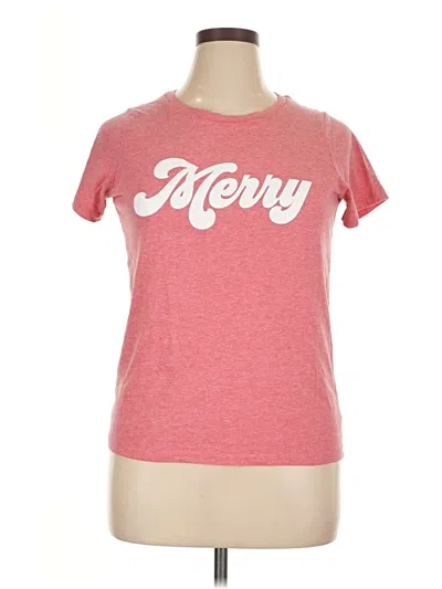 Pre-owned Grayson Threads Short Sleeve T-shirt In Red