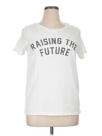 Pre-owned Grayson Threads Short Sleeve T-shirt In White