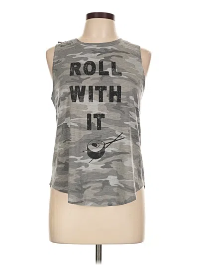 Pre-owned Grayson Threads Sleeveless T-shirt In Gray