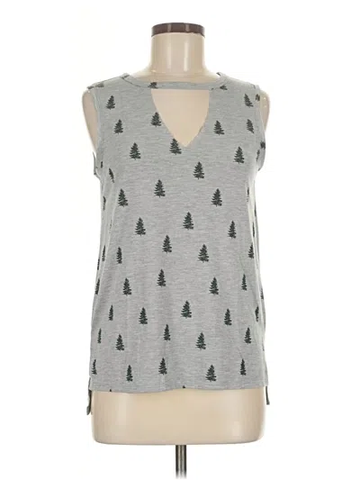 Pre-owned Grayson Threads Sleeveless T-shirt In Gray