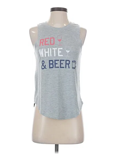 Pre-owned Grayson Threads Sleeveless T-shirt In Gray