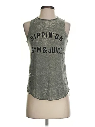 Pre-owned Grayson Threads Sleeveless T-shirt In Gray