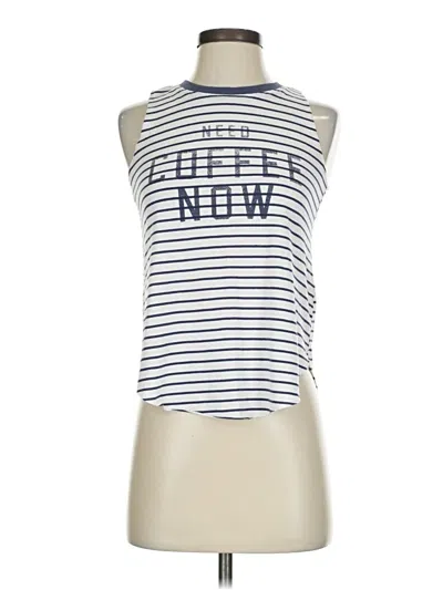 Pre-owned Grayson Threads Sleeveless T-shirt In Ivory