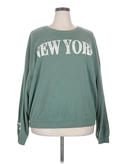 Pre-owned Grayson Threads Sweatshirt In Green