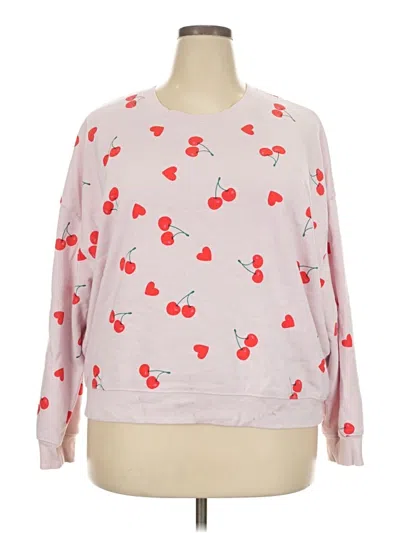 Pre-owned Grayson Threads Sweatshirt In Pink