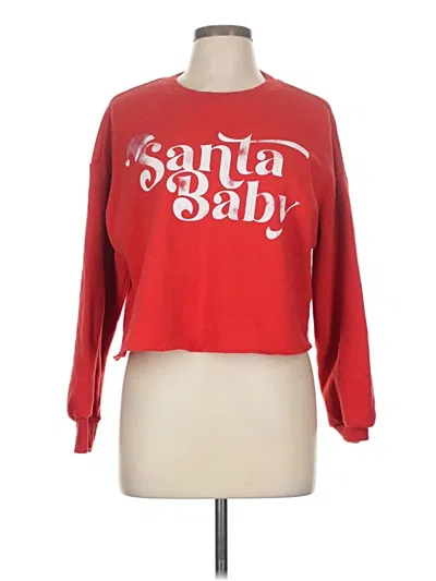 Pre-owned Grayson Threads Sweatshirt In Red