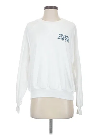Pre-owned Grayson Threads Sweatshirt In White