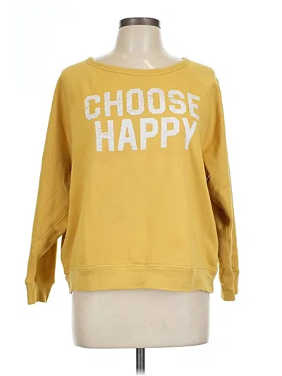 Pre-owned Grayson Threads Sweatshirt In Yellow