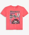 Grayson Threads, The Label Big Boys Badtz-maru Graphic Short-sleeve T-shirt In Red