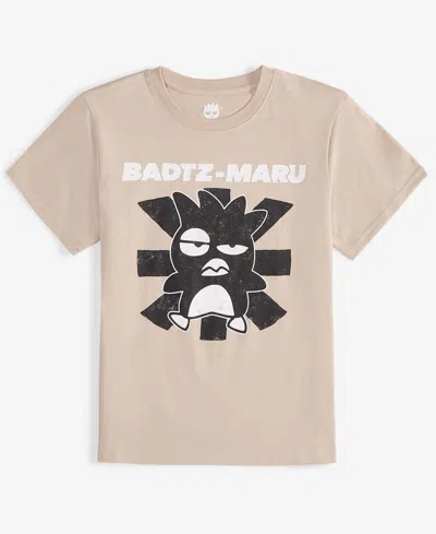 Grayson Threads, The Label Kids' Big Boys Badtz-maru T-shirt In Beige