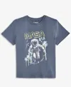 Grayson Threads, The Label Big Boys Nasa Graphic Short-sleeve T-shirt In Gray