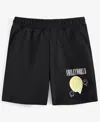 Grayson Threads, The Label Big Boys Smiley Shorts In Black