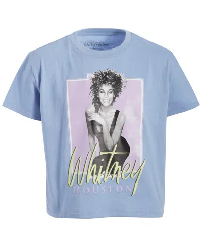 Grayson Threads, The Label Kids' Big Girls Whitney Houston Graphic T-shirt In Blue