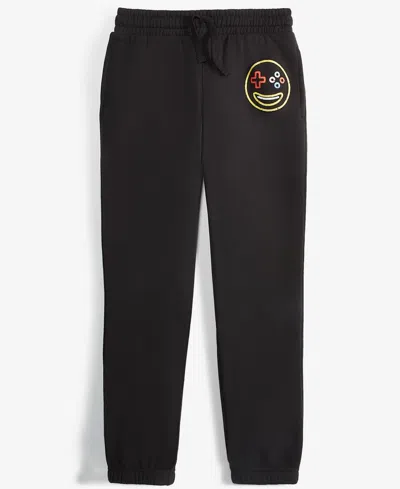 Grayson Threads, The Label Grayson Threads Kids Big Boys Gamer Graphic Jogger Pants In Black