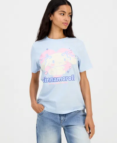 Grayson Threads, The Label Juniors' Cinnamoroll Bow Graphic-print Tee In Brown