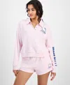 Grayson Threads, The Label Juniors' Collared Hello Kitty Sweatshirt