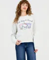 Grayson Threads, The Label Juniors' Hello Kitty & Friends Fleece Crewneck Sweatshirt