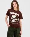 Grayson Threads, The Label Juniors' Snoopy Pastry Graphic-print Tee In Multi