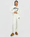 Grayson Threads, The Label Juniors' Snoopy Velour Jogger Pants In White