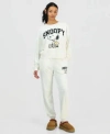 Grayson Threads, The Label Grayson Threads The Label Juniors Snoopy Velour Sweatshirt Joggers In White