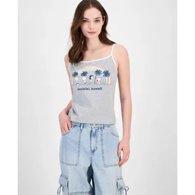 Grayson Threads The Label Tank Top Women's Gray Graphic Pullover Pall115 In Grey
