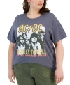 GRAYSON THREADS, THE LABEL TRENDY PLUS SIZE AC/DC GRAPHIC T-SHIRT