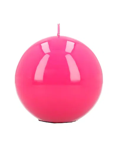 Graziani Meloria Decorative Candle In Pink