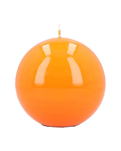Graziani Meloria Decorative Candle In Orange