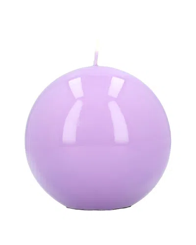 Graziani Meloria Decorative Candle In Purple