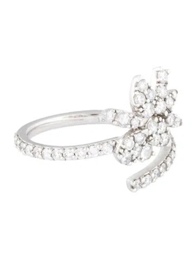 Pre-owned Graziela 14k Diamond Cocktail Ring In Multicolor