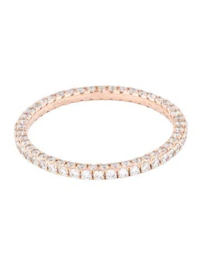 Pre-owned Graziela 18k 1.00ctw Diamond 3 Sided Band In Multicolor