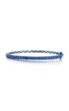 Graziela 18k White Gold; Blue Rhodium Sapphire Bracelet