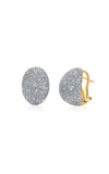 Graziela 18k Yellow Gold Diamond Bahia Earrings