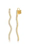 Graziela 18k Yellow Gold Rio Diamond Drop Earrings