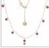 Graziela 2ct Pink Sapphire Floating Necklace