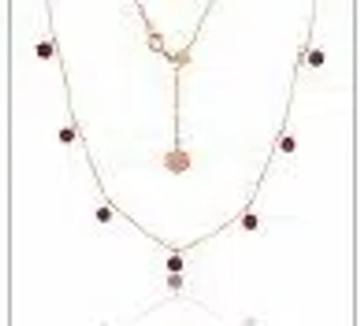 Graziela 2ct Ruby Floating Necklace In Red