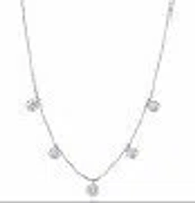 Graziela 3.5ct Floating Diamond Necklace ** In Metallic