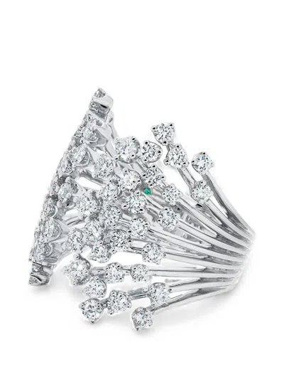 Graziela Açaí Diamond Ring In Silver