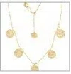 Graziela Alma Dos Rios Diamond 5 Charm Necklace In Gold