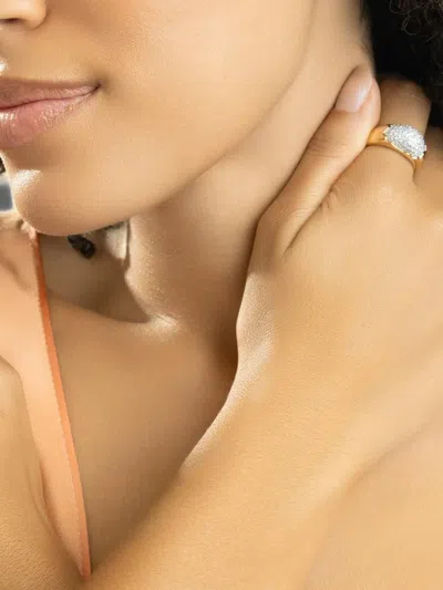 Graziela Bahia Diamond Earrings In Gold