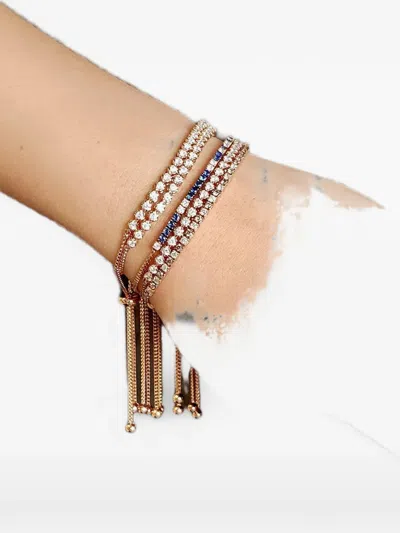 Graziela Diamond Bolo Bracelet In Gold