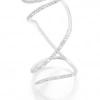 Graziela Mega Swirl Ring In Silver