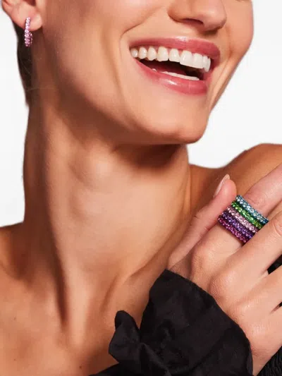 Graziela Three-sided Rhodolite Ring In Multi