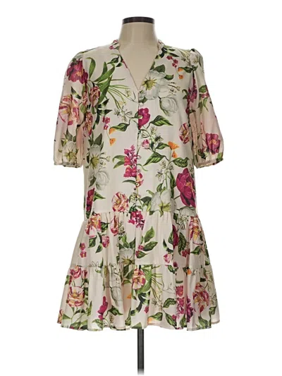 Pre-owned Great Jones Casual Dress In Ivory