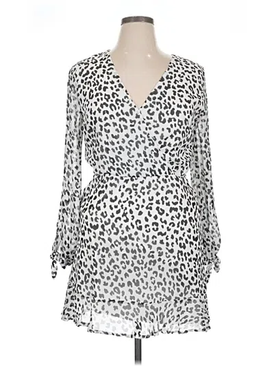 Pre-owned Great Jones Casual Dress In Silver
