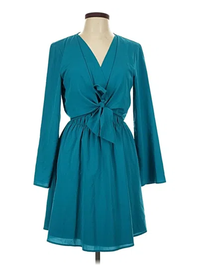 Pre-owned Great Jones Casual Dress In Teal