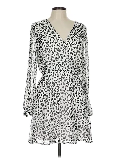 Pre-owned Great Jones Casual Dress In White