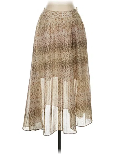 Pre-owned Great Jones Casual Skirt In Gold